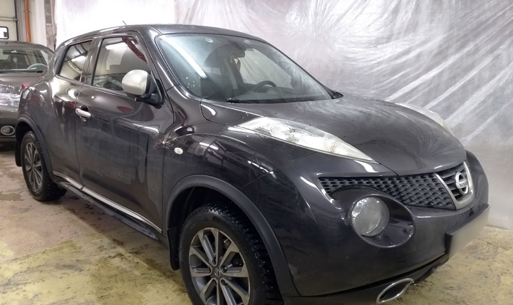 Шумоизоляция Nissan Juke линейкой материалов STP Profi